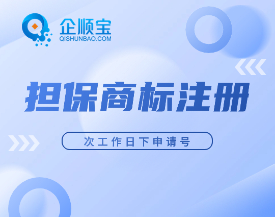 擔(dān)保商標(biāo)注冊(cè)